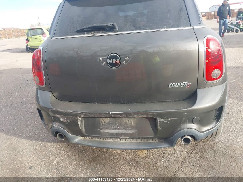 2012 Mini Cooper S Countryman VIN: WMWZC5C5XCWL58031 Lot: 41159120