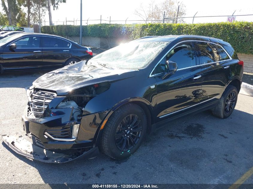 VIN 1GYKNCRSXKZ128271 2019 CADILLAC XT5 no.2