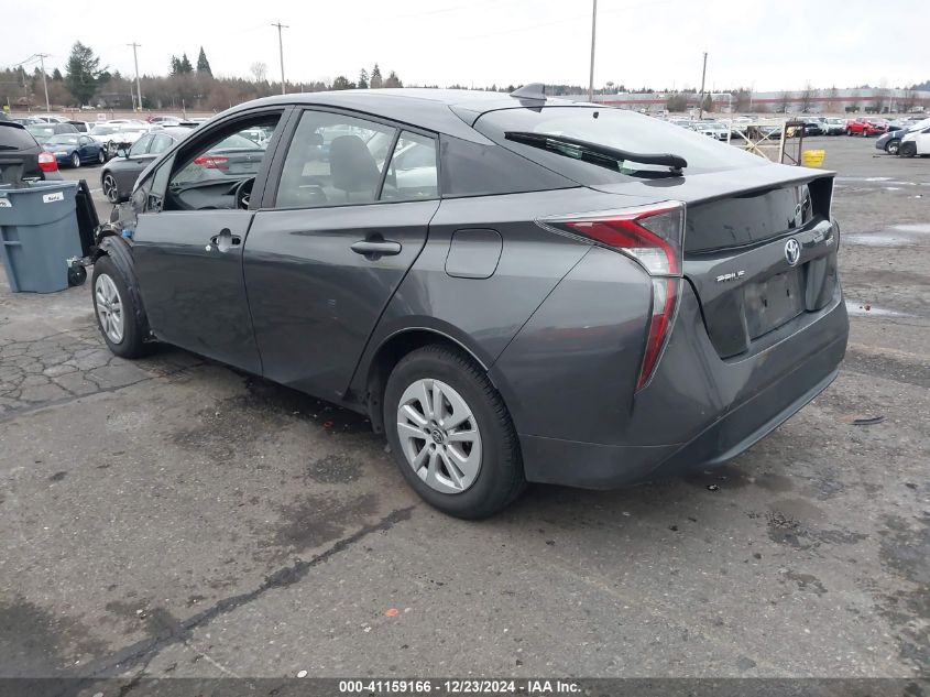 VIN JTDKBRFU4G3010623 2016 Toyota Prius, Two no.3