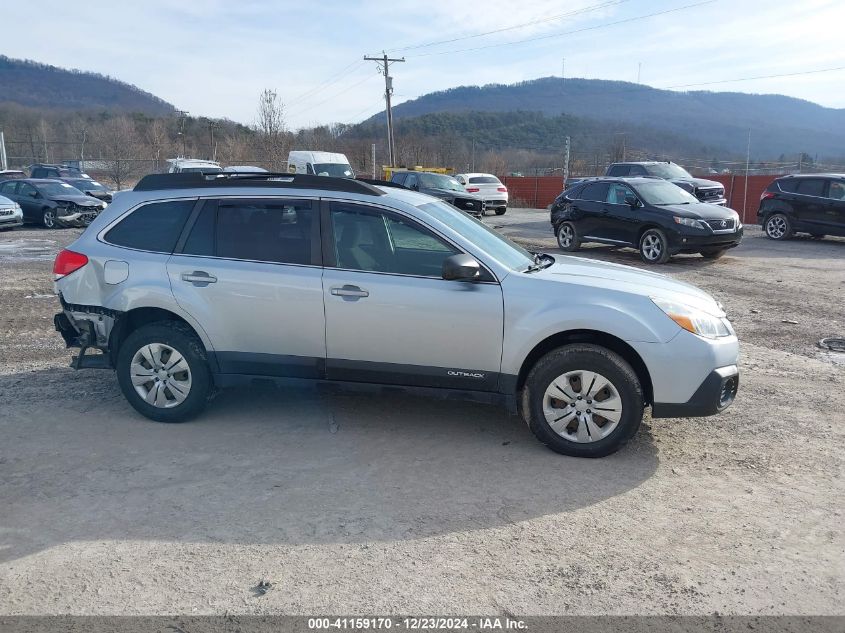 VIN 4S4BRBAC6E3215872 2014 Subaru Outback, 2.5I no.13