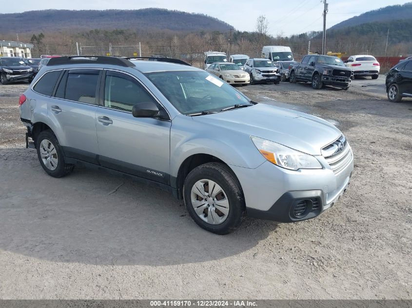 VIN 4S4BRBAC6E3215872 2014 Subaru Outback, 2.5I no.1