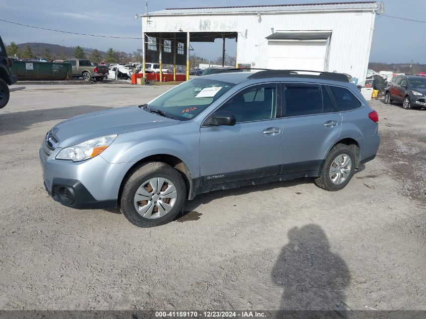 VIN 4S4BRBAC6E3215872 2014 Subaru Outback, 2.5I no.2