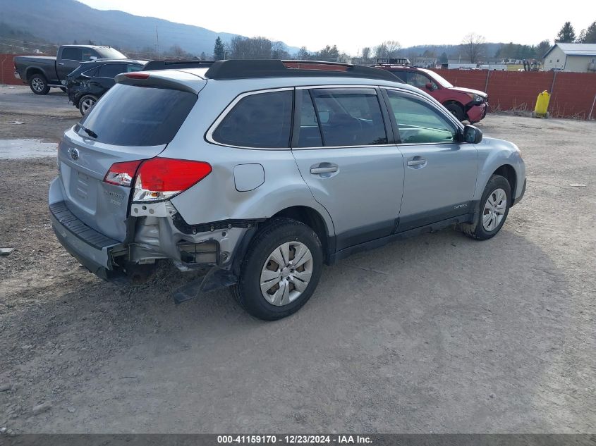 VIN 4S4BRBAC6E3215872 2014 Subaru Outback, 2.5I no.4