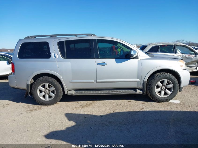 2012 Nissan Armada Sv VIN: 5N1BA0NDXCN621203 Lot: 41159174