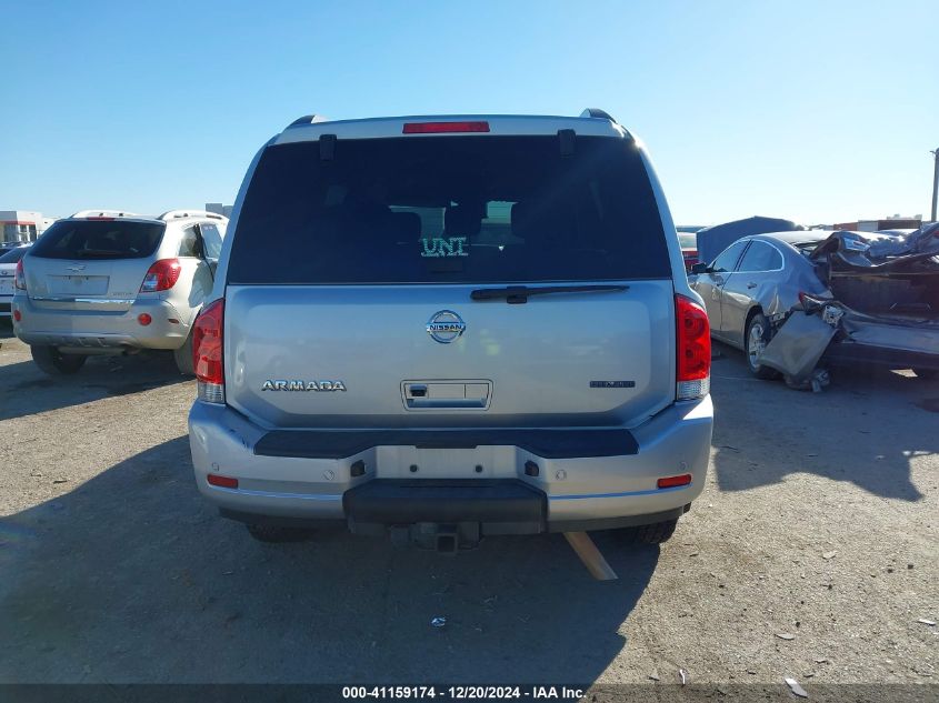 2012 Nissan Armada Sv VIN: 5N1BA0NDXCN621203 Lot: 41159174