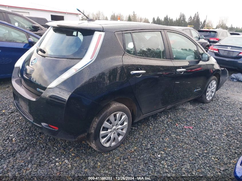 VIN 1N4AZ0CP3DC400177 2013 Nissan Leaf, S no.4