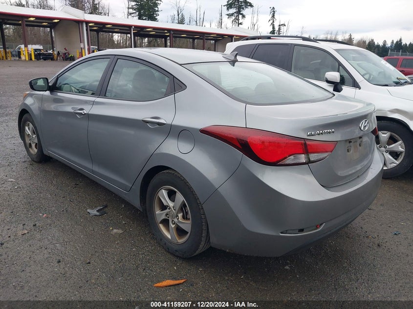 2014 HYUNDAI ELANTRA VIN: KMHDH4AE2EU207576
