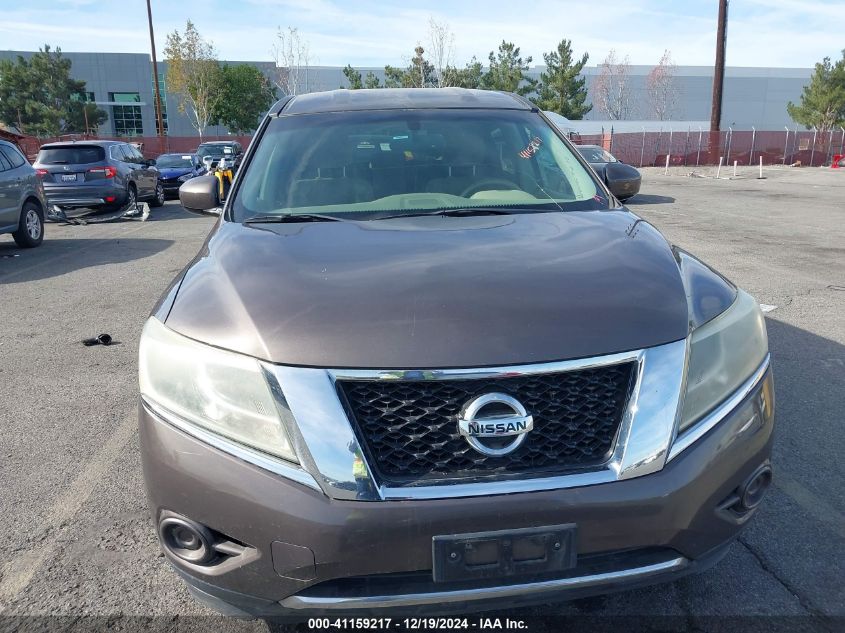 2015 Nissan Pathfinder S VIN: 5N1AR2MN0FC606302 Lot: 41159217