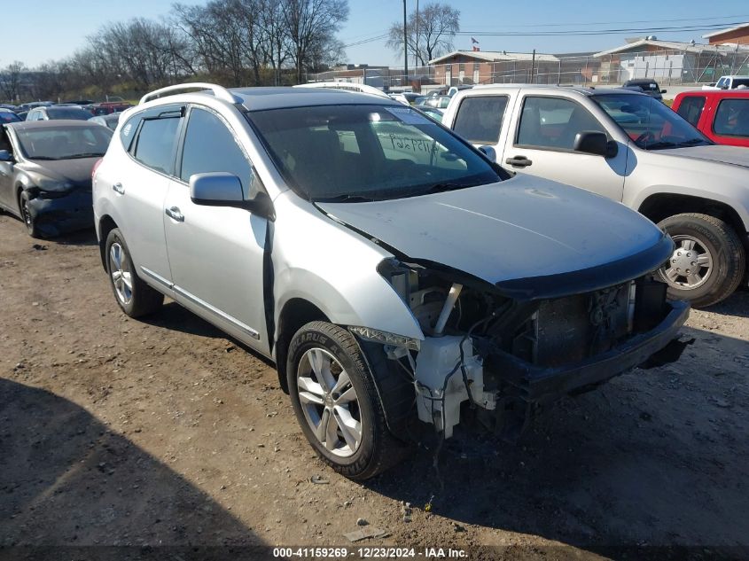 VIN JN8AS5MVXDW623618 2013 Nissan Rogue, SV no.1