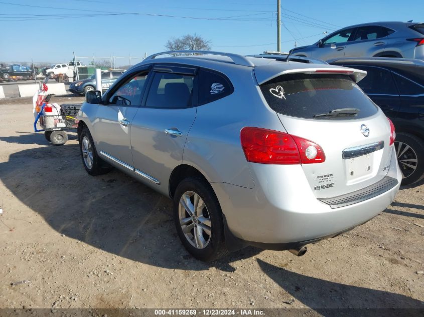 VIN JN8AS5MVXDW623618 2013 Nissan Rogue, SV no.3