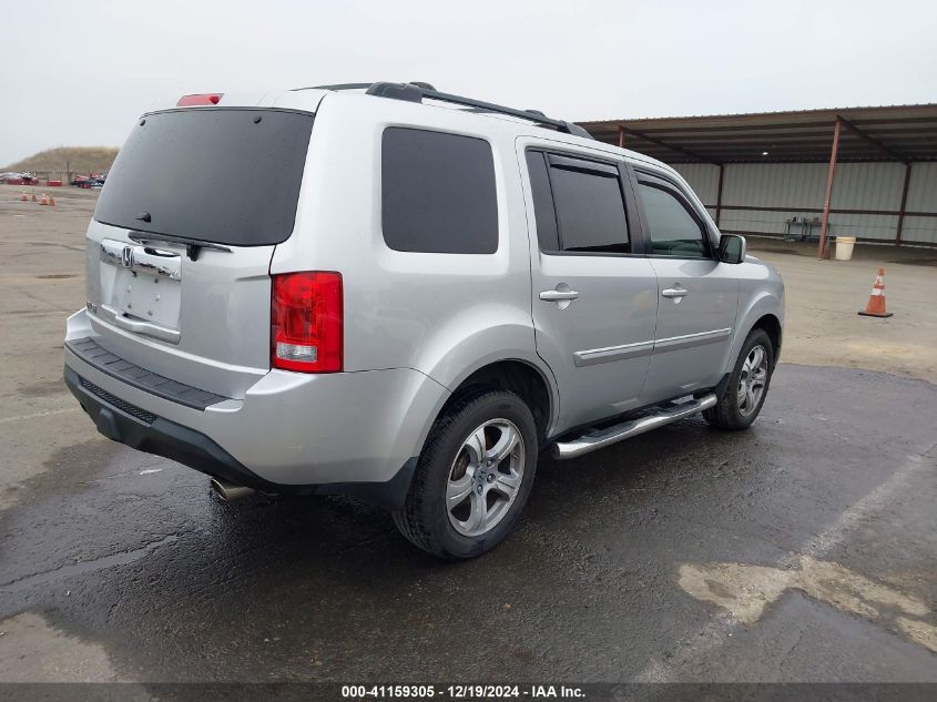 VIN 5FNYF3H49DB008079 2013 Honda Pilot, EX no.4