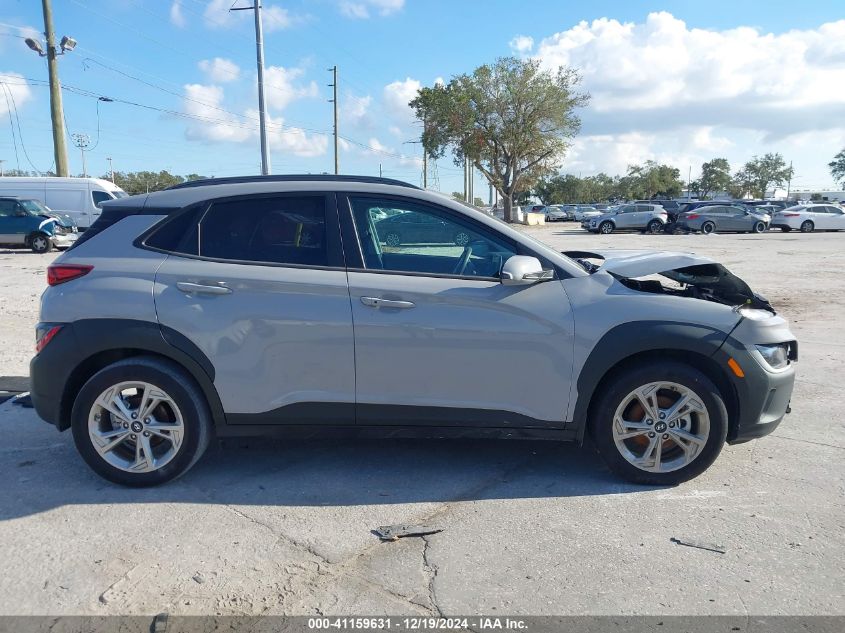 2022 Hyundai Kona Sel VIN: KM8K62AB4NU926352 Lot: 41159631