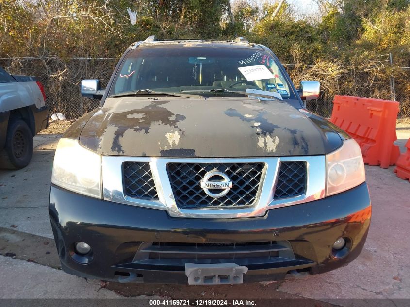 2011 Nissan Armada Platinum VIN: 5N1BA0NF3BN619857 Lot: 41159721