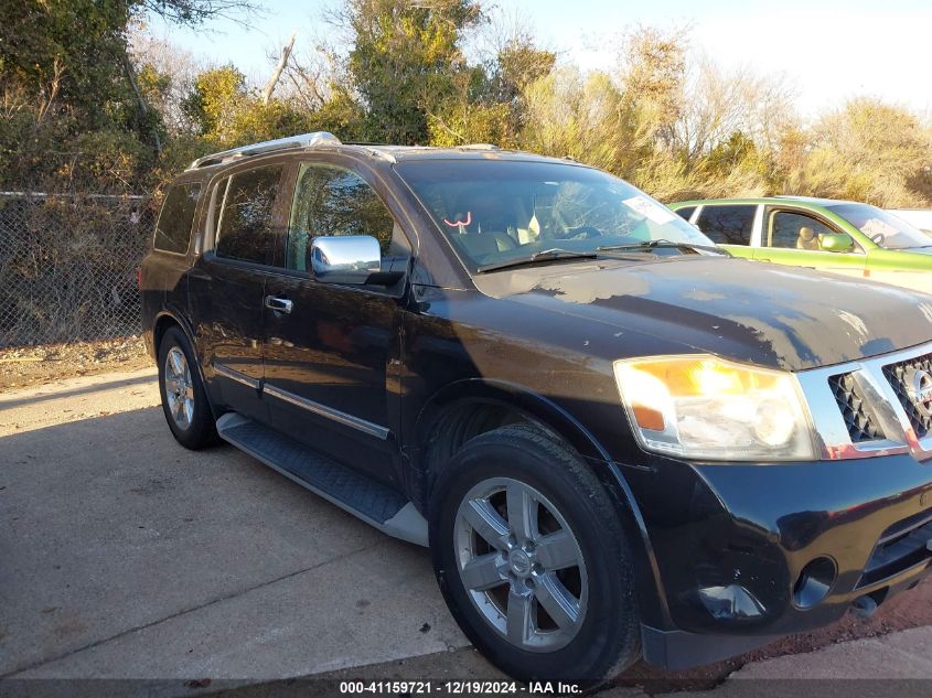 2011 Nissan Armada Platinum VIN: 5N1BA0NF3BN619857 Lot: 41159721