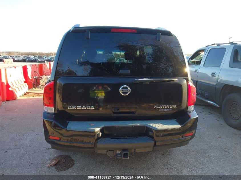 2011 Nissan Armada Platinum VIN: 5N1BA0NF3BN619857 Lot: 41159721