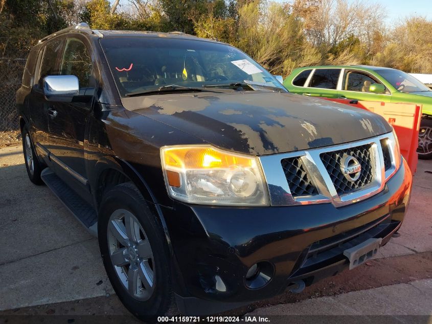 2011 Nissan Armada Platinum VIN: 5N1BA0NF3BN619857 Lot: 41159721