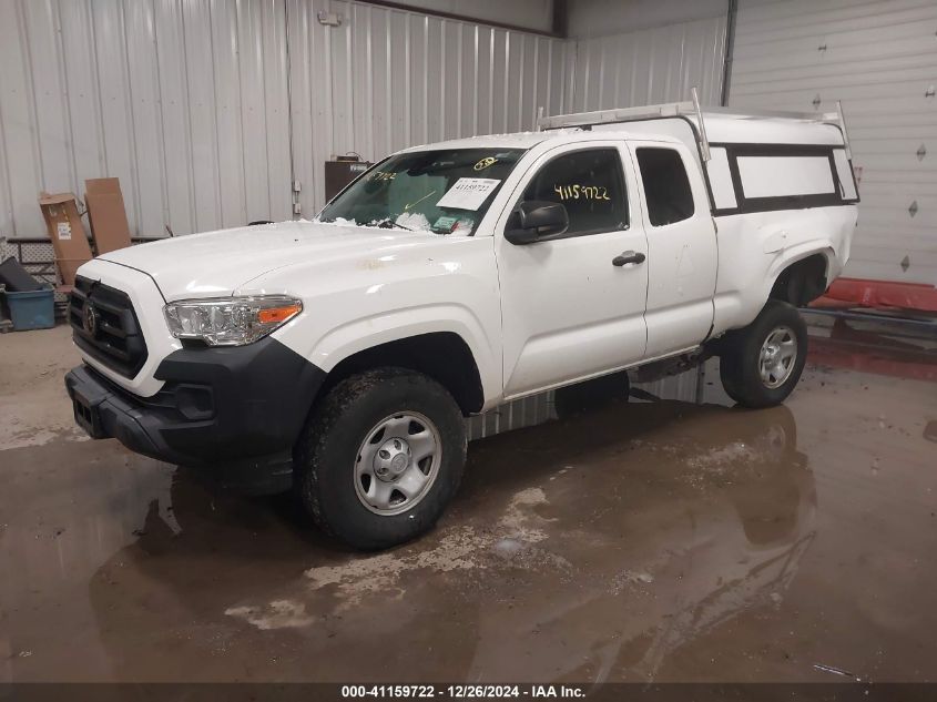 VIN 5TFRX5GN5LX166527 2020 Toyota Tacoma, SR no.2