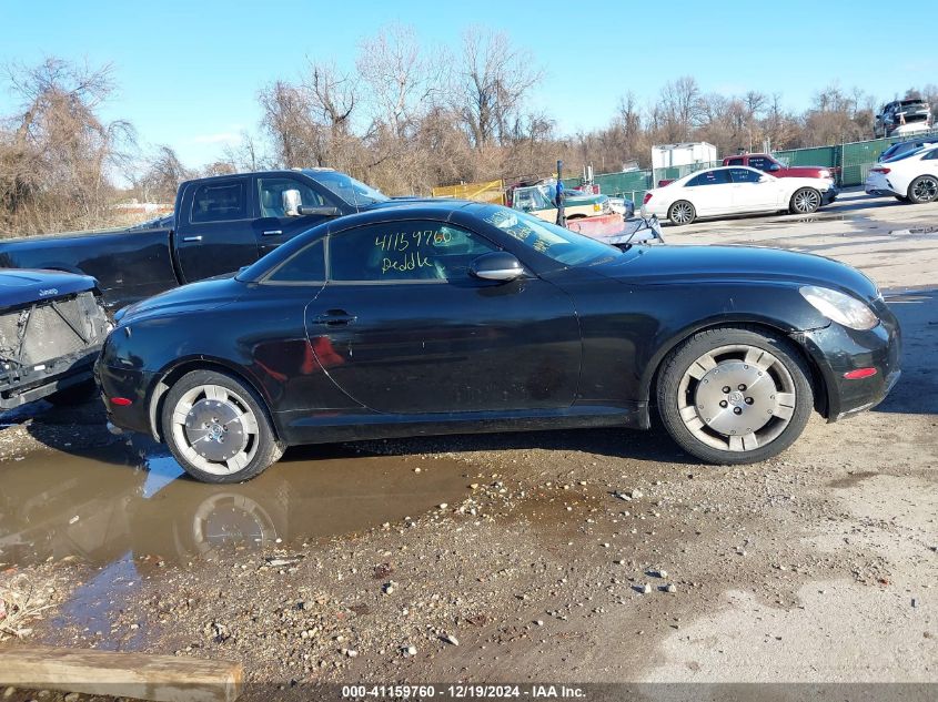 2003 Lexus Sc 430 VIN: JTHFN48Y130042869 Lot: 41159760