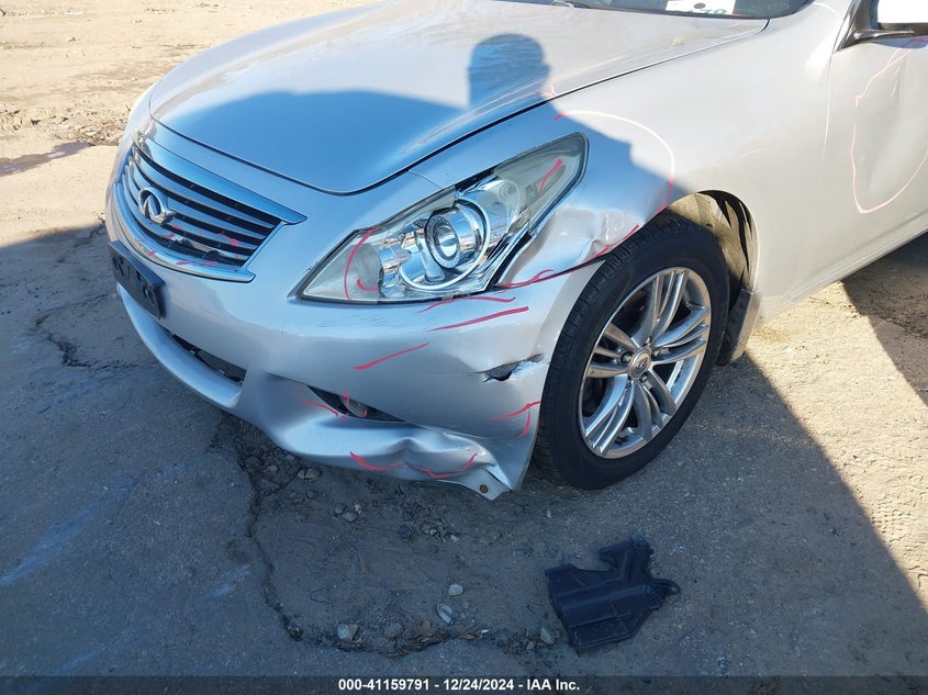 2011 INFINITI G25 VIN: JN1DV6AR8BM452019