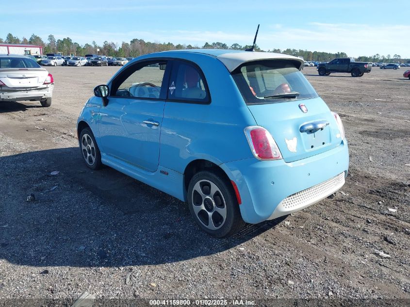 2015 Fiat 500E Battery Electric VIN: 3C3CFFGE6FT642397 Lot: 41159800