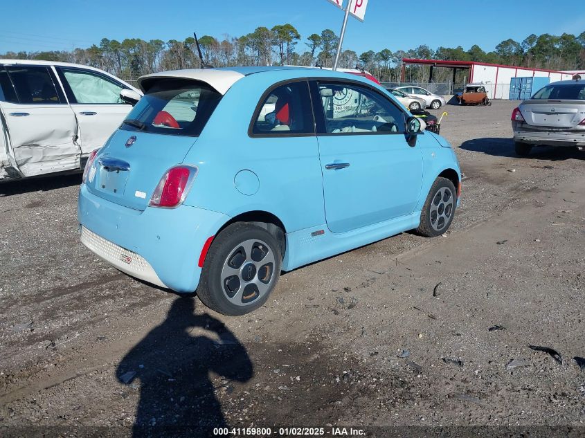 2015 Fiat 500E Battery Electric VIN: 3C3CFFGE6FT642397 Lot: 41159800