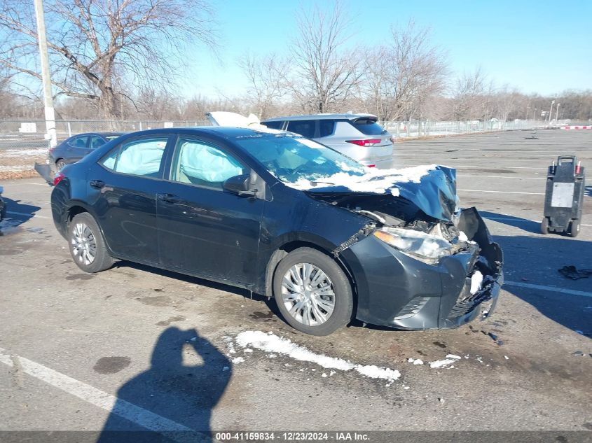 VIN 2T1BURHE5EC146165 2014 Toyota Corolla, LE no.1