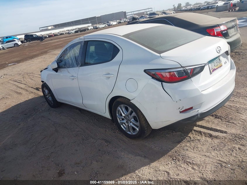 Vin: 3mydlbzv8gy138048, lot: 41650135, scion ia 20163