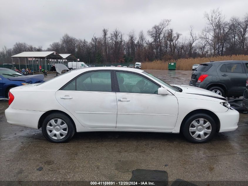 2003 Toyota Camry Le VIN: 4T1BE32K43U231941 Lot: 41159891