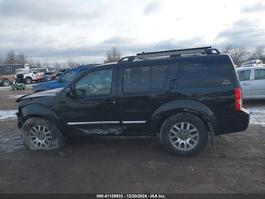 2012 Nissan Pathfinder Le VIN: 5N1AR1NBXCC631525 Lot: 41159933