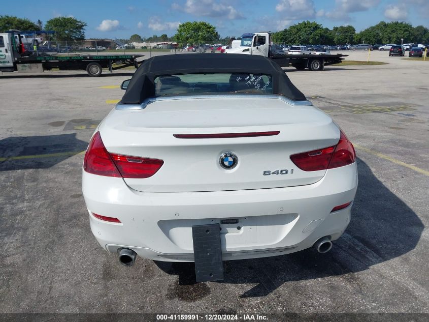 2016 BMW 640I - WBA6F1C56GGT83351