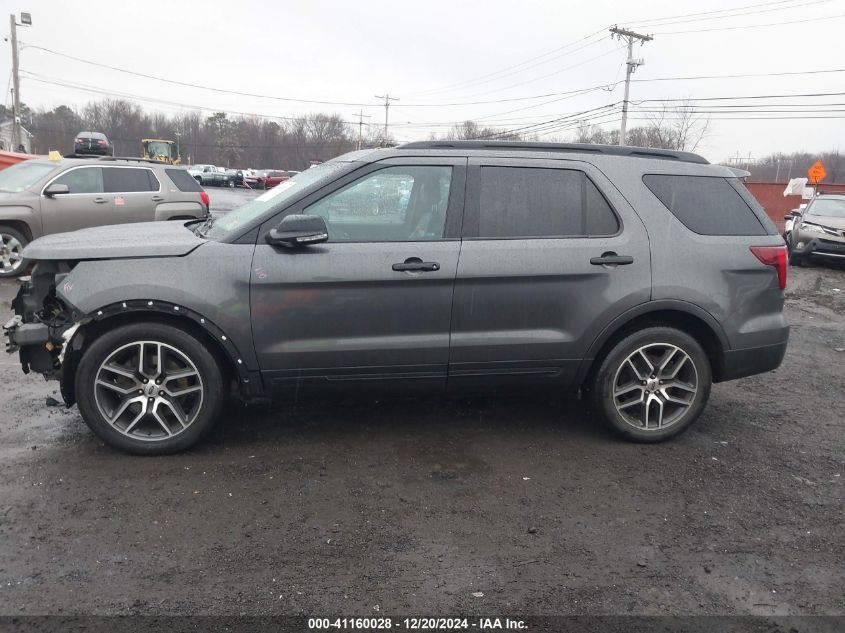 2016 Ford Explorer Sport VIN: 1FM5K8GT0GGA05551 Lot: 41160028