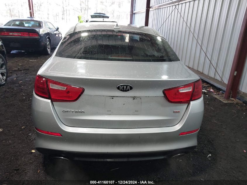 2015 Kia Optima Lx VIN: 5XXGM4A70FG400475 Lot: 41160107