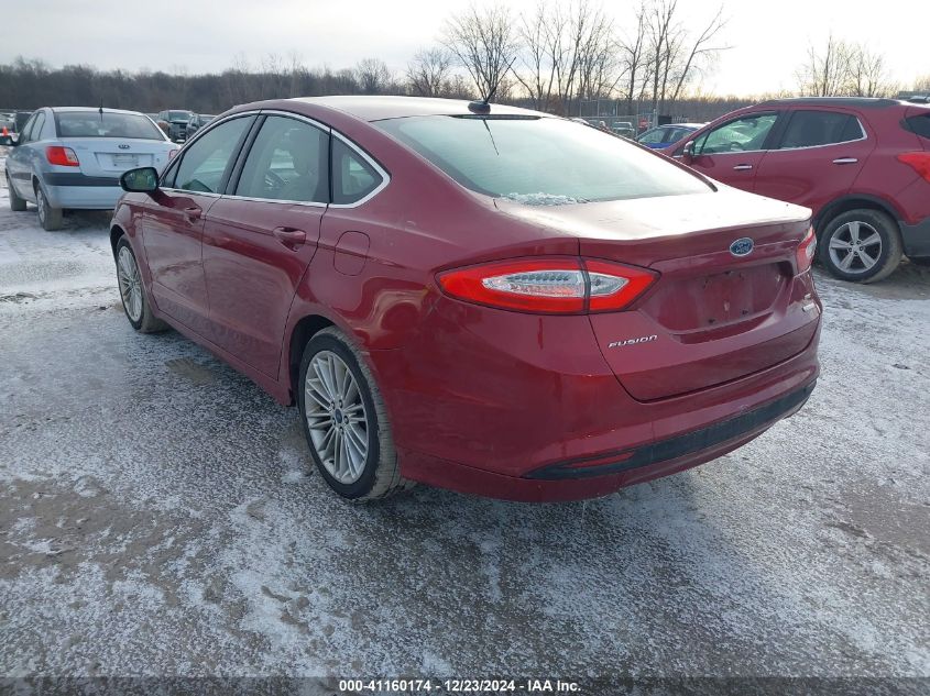 VIN 3FA6P0HD6ER362764 2014 Ford Fusion, SE no.3