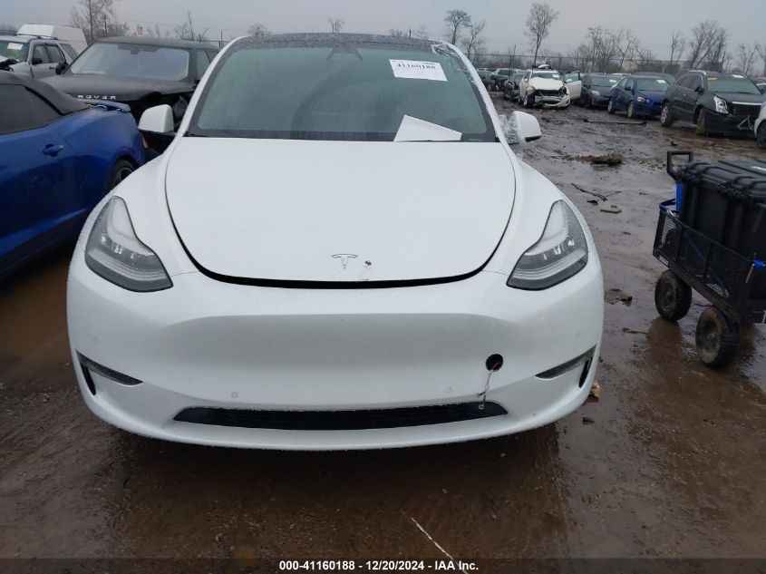 2020 Tesla Model Y Long Range Dual Motor All-Wheel Drive VIN: 5YJYGDEE1LF044301 Lot: 41160188