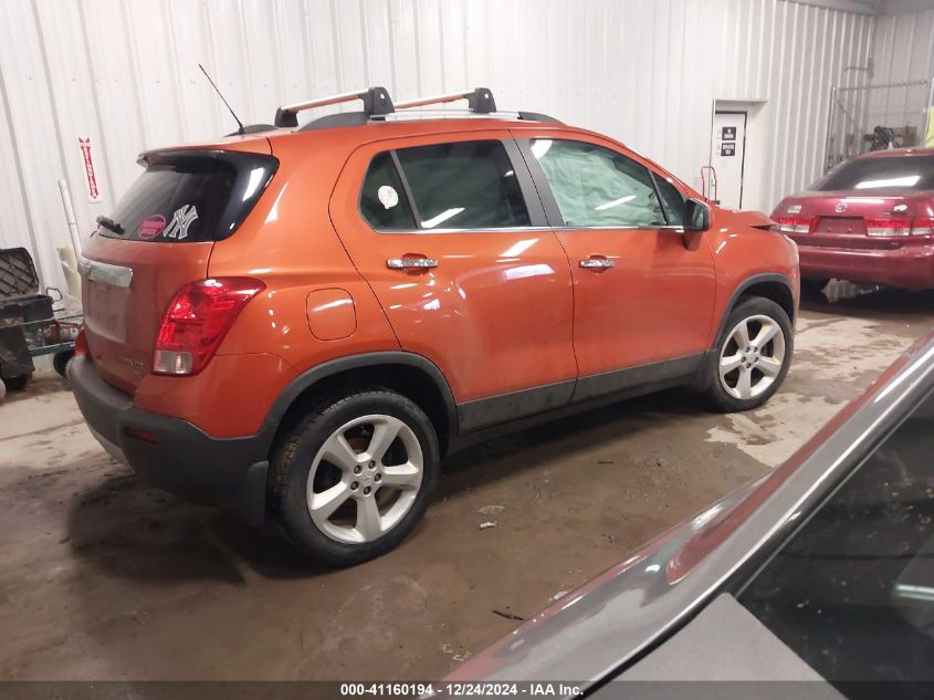 VIN KL7CJTSB2FB185639 2015 Chevrolet Trax, Ltz no.4