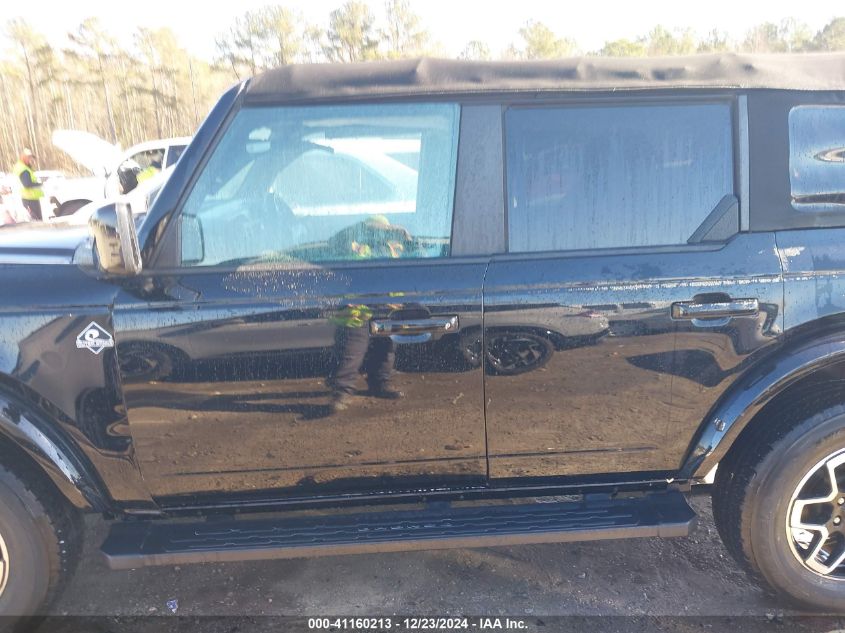 2022 Ford Bronco Big Bend/Black Diamond/Outer Banks VIN: 1FMDE5BH2NLA79403 Lot: 41160213