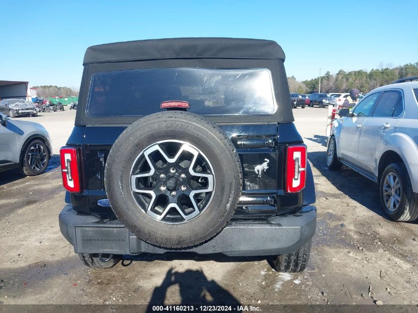 2022 Ford Bronco Big Bend/Black Diamond/Outer Banks VIN: 1FMDE5BH2NLA79403 Lot: 41160213