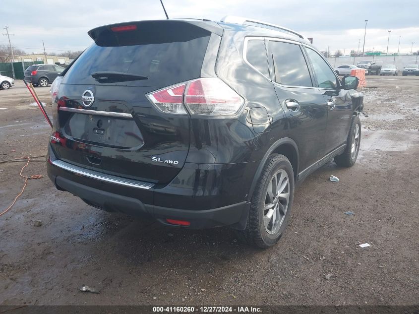 VIN 5N1AT2MV7FC778747 2015 Nissan Rogue, SL no.4