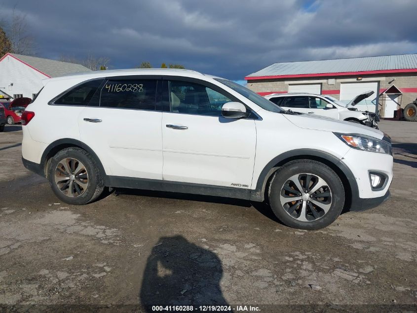 2016 Kia Sorento 3.3L Ex VIN: 5XYPHDA50GG074158 Lot: 41160288