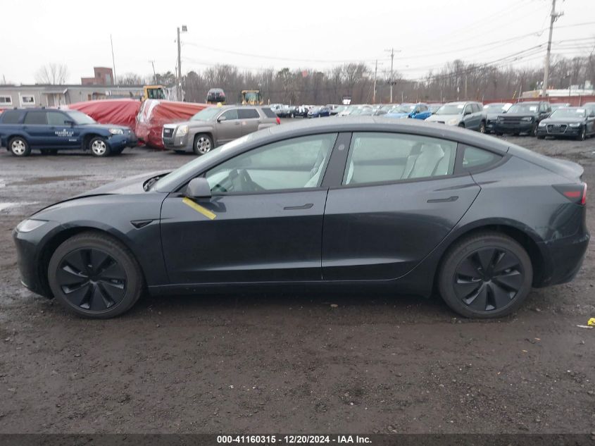 2024 Tesla Model 3 Long Range Dual Motor All-Wheel Drive/Rear-Wheel Drive VIN: 5YJ3E1EA9RF858829 Lot: 41160315