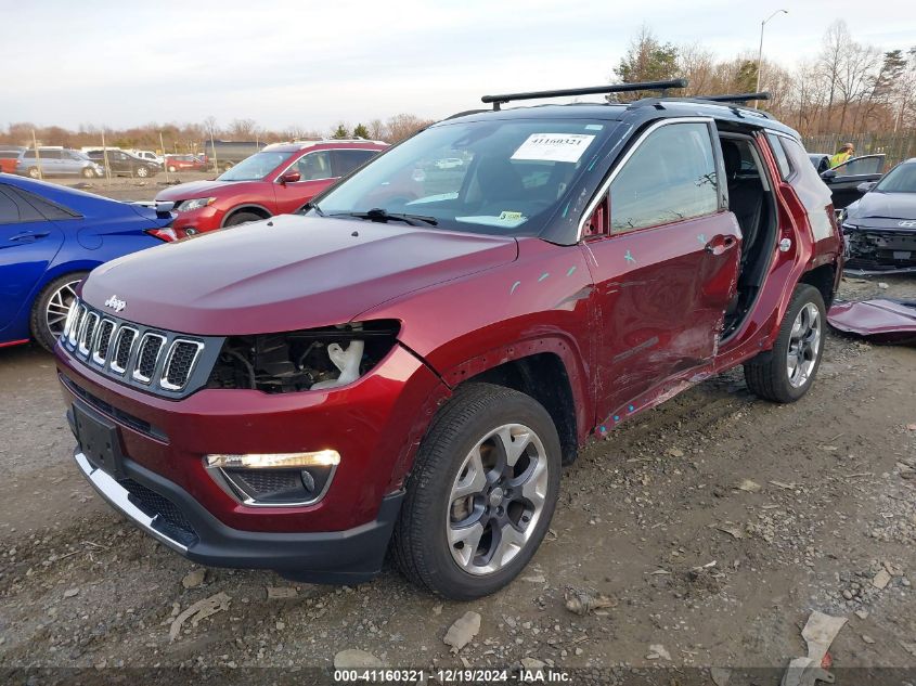 VIN 3C4NJDCB8MT547324 2021 Jeep Compass, Limited 4X4 no.2