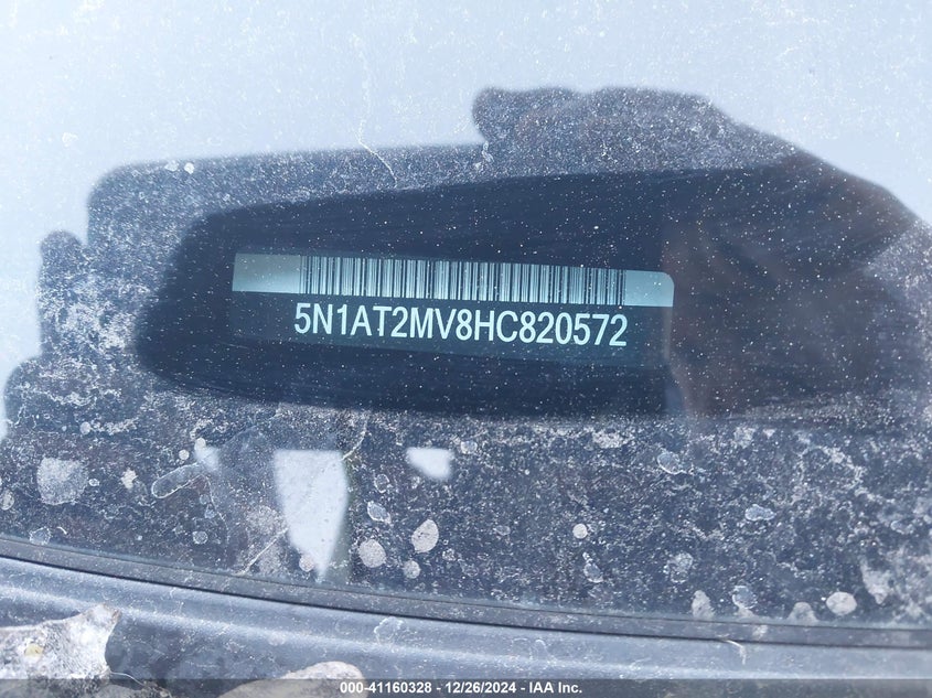 2017 NISSAN ROGUE SV - 5N1AT2MV8HC820572