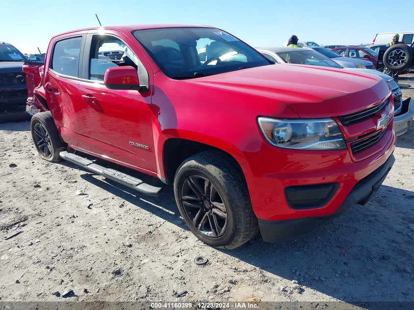 VIN 1GCGTBEN2K1115458 2019 CHEVROLET COLORADO WT