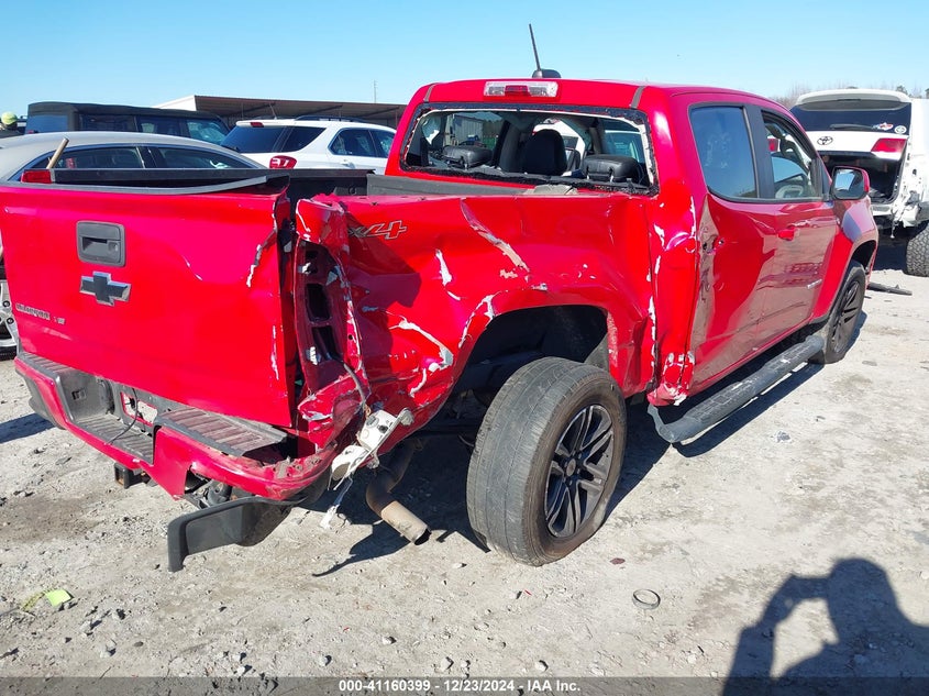 VIN 1GCGTBEN2K1115458 2019 CHEVROLET COLORADO WT