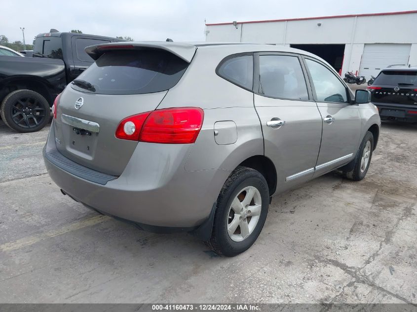 VIN JN8AS5MT1DW518769 2013 Nissan Rogue, S no.4