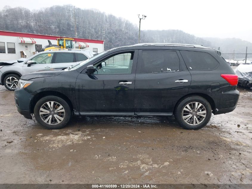 2019 Nissan Pathfinder Sv VIN: 5N1DR2MNXKC627469 Lot: 41160599