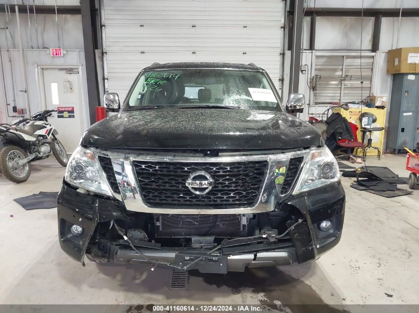 2019 Nissan Armada Sl VIN: JN8AY2NC9K9585062 Lot: 41160614