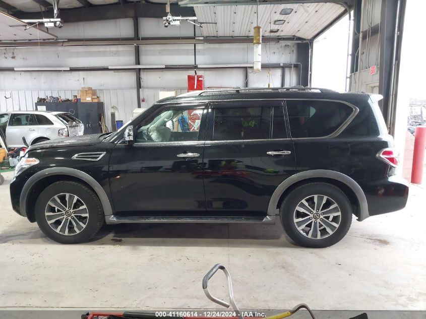 2019 Nissan Armada Sl VIN: JN8AY2NC9K9585062 Lot: 41160614