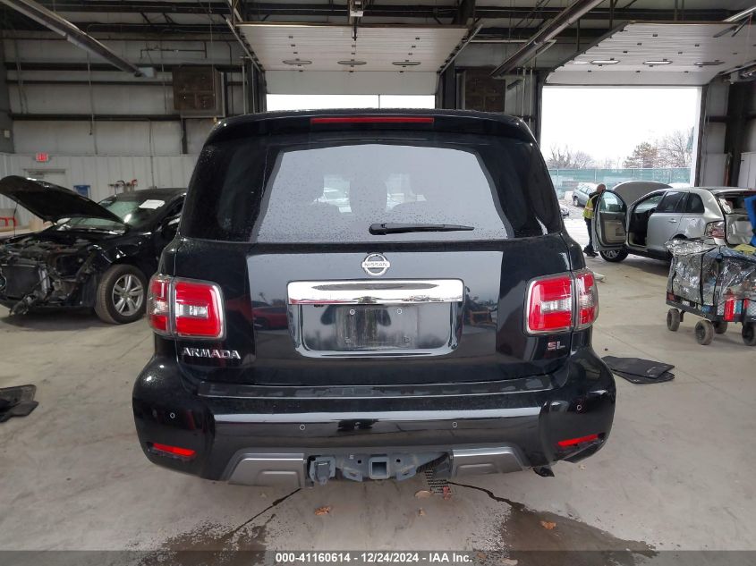 2019 Nissan Armada Sl VIN: JN8AY2NC9K9585062 Lot: 41160614