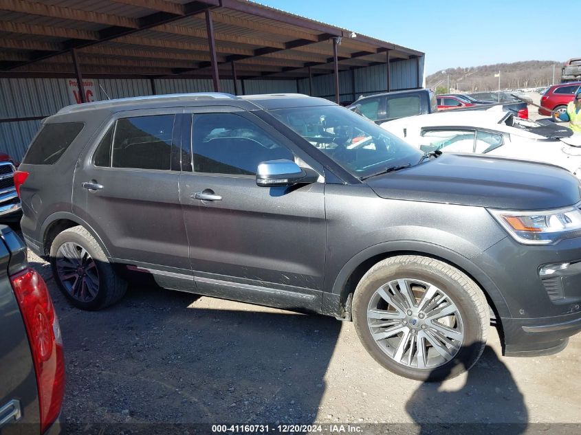 2018 Ford Explorer Platinum VIN: 1FM5K8HT5JGB29692 Lot: 41160731